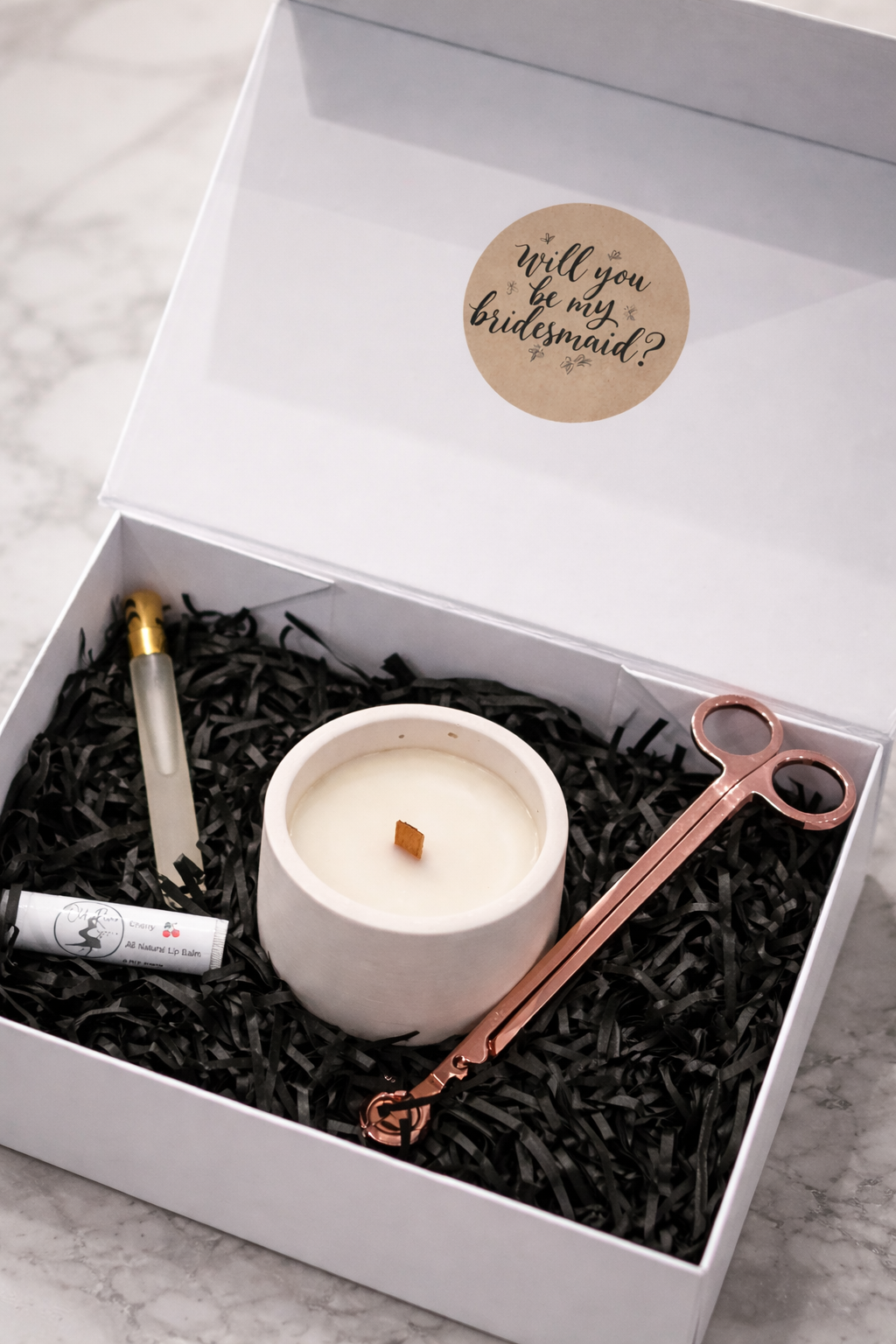 Premium Maid of Honor/Bridesmaid Gift Box - Luxury Proposal & Thank you Gift