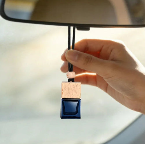 All-Natural Hanging Car Diffuser – Classic Gradient Black (8ml)