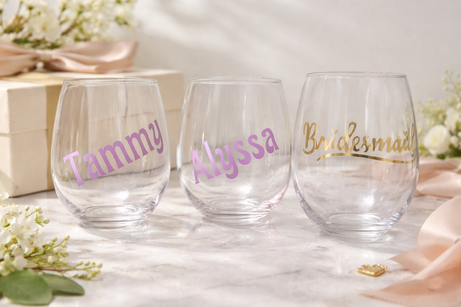 Personalized Wine Glass - Gift Box Add-On