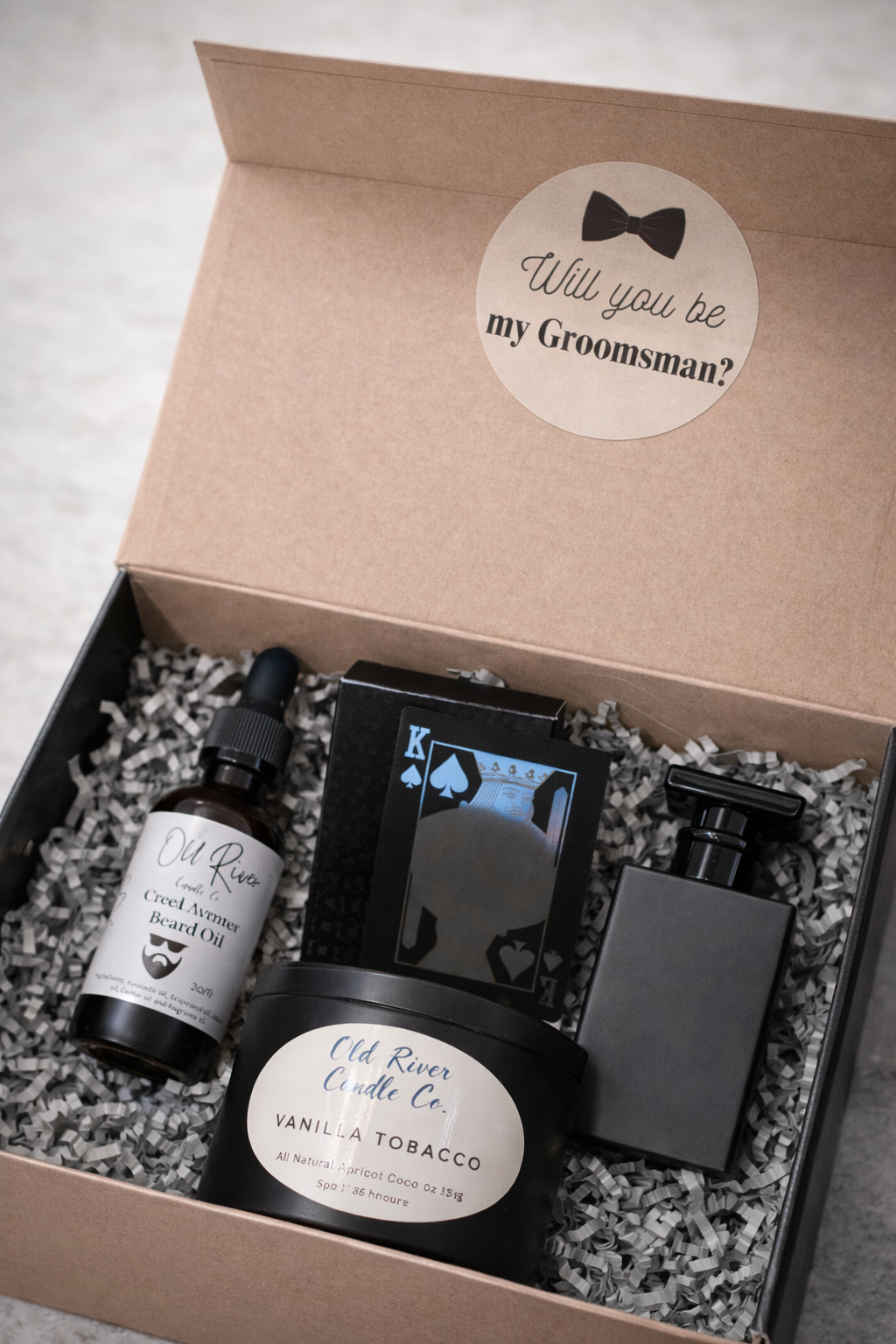 Premium Groomsman Gift Box - Luxury Proposal & Thank You Gift