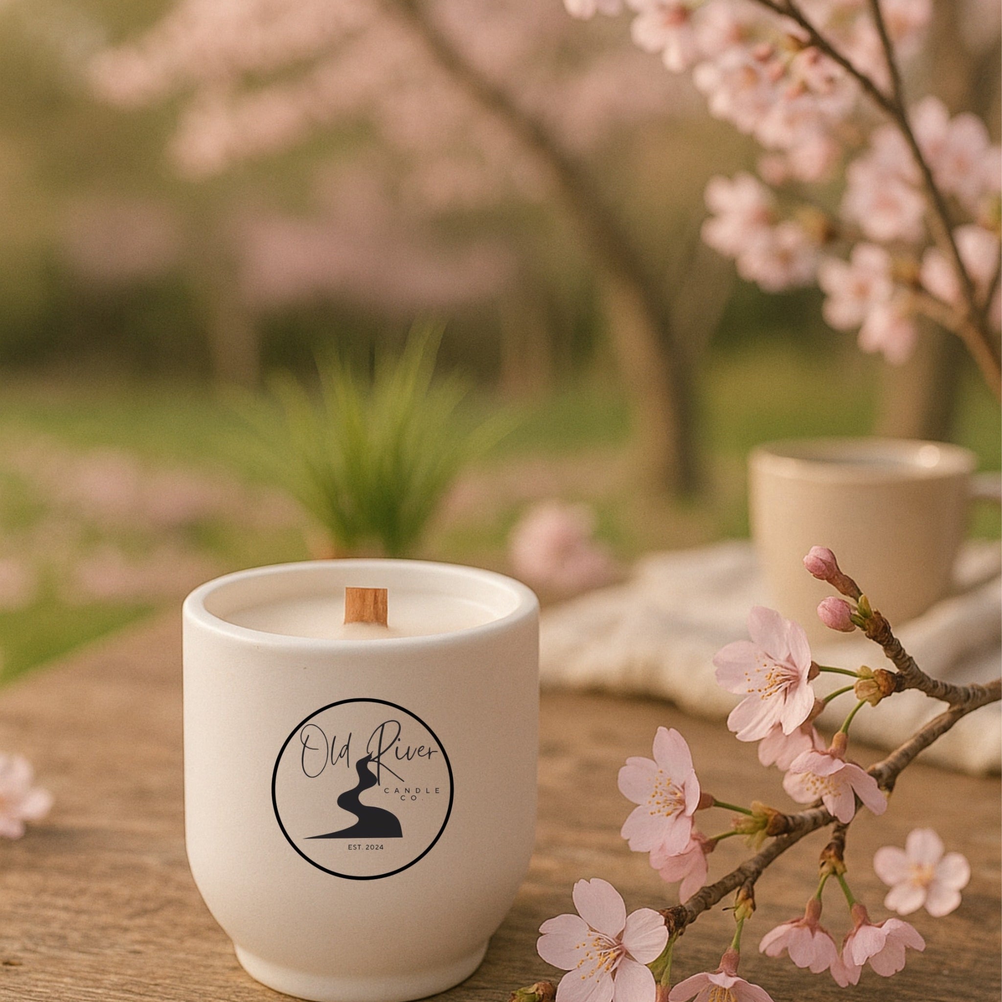 Japanese Cherry Blossom Scented Candle