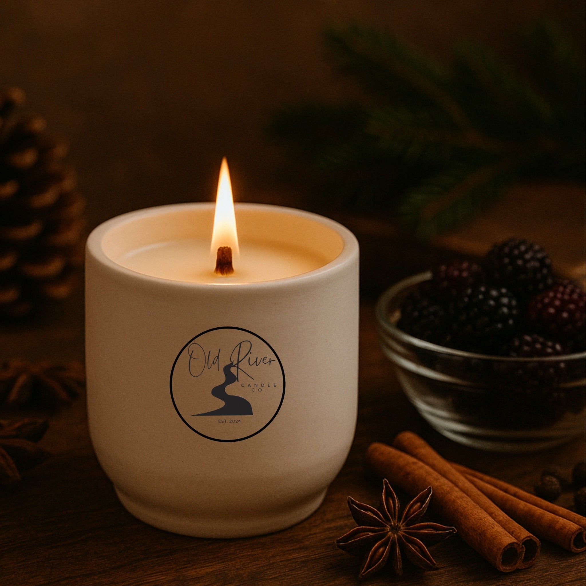 Spicy Mulberry Scented Candle