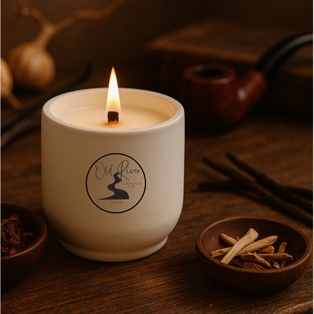 Vanilla Tobacco Scented Candle