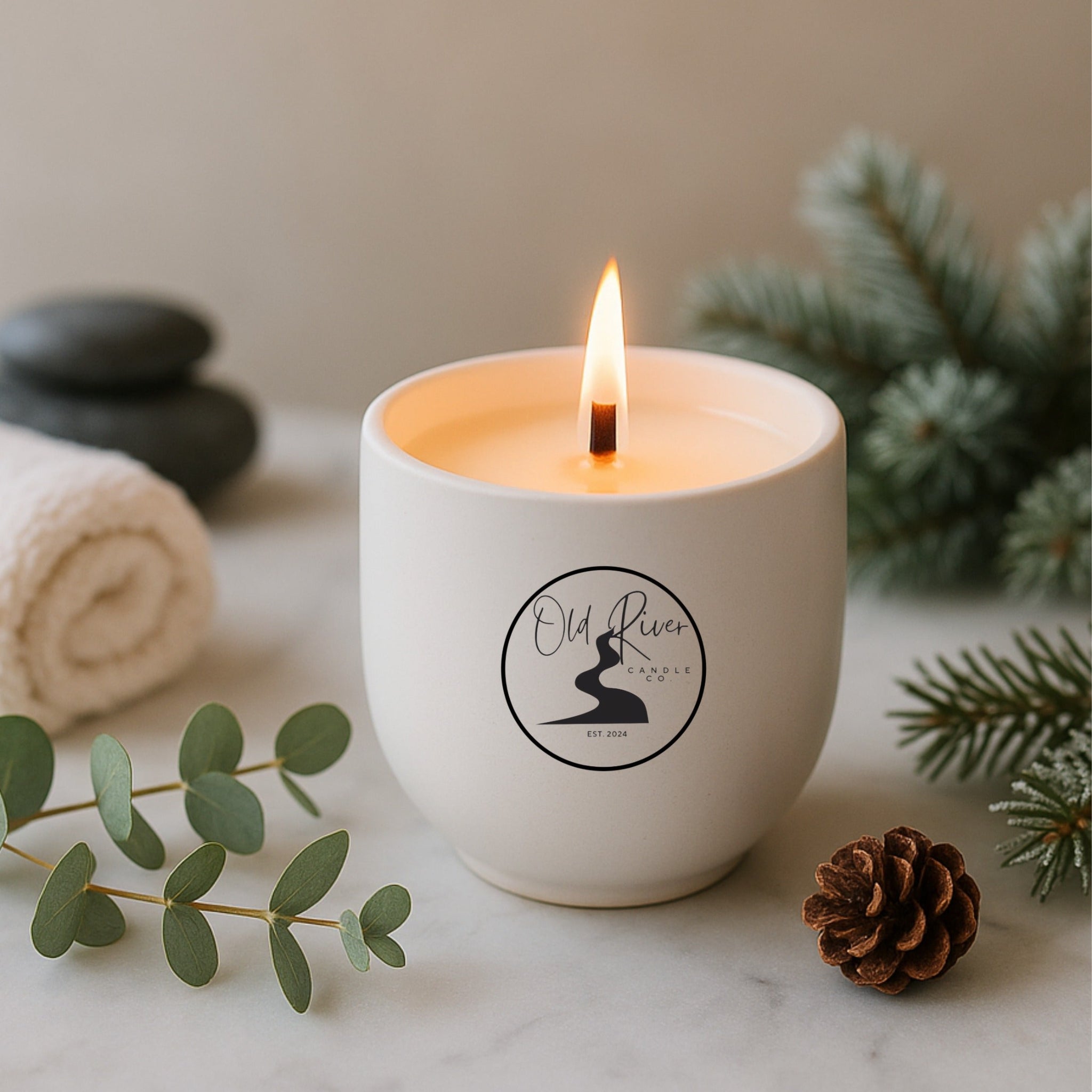 Winter Spa Scented Candle